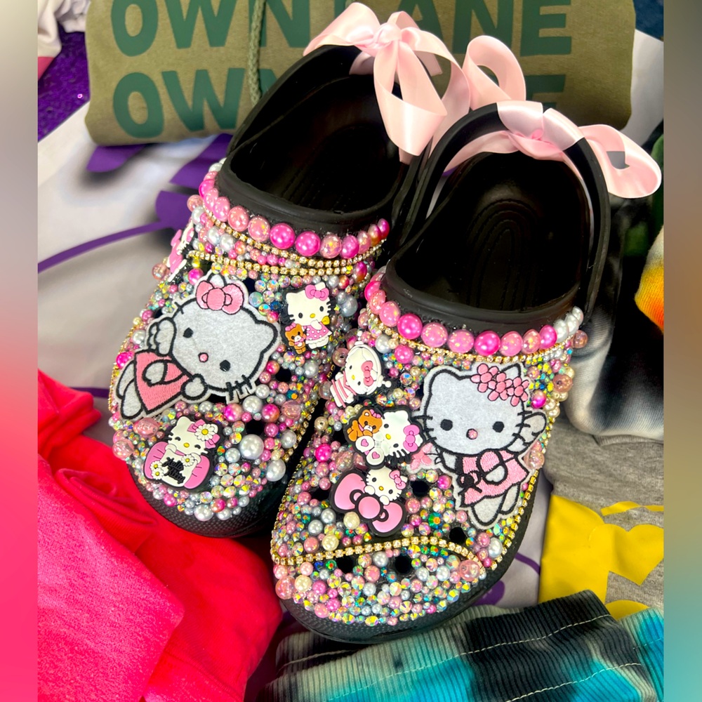 Hello Kitty Themed Platform Clogs